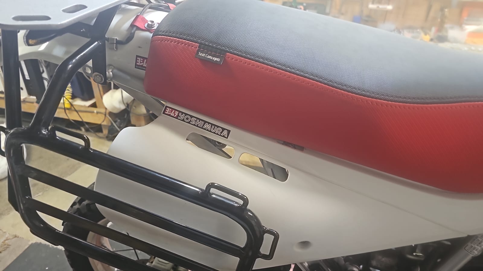 Honda XR650L - Carrier Rack plus Soft Luggage Rack - all in one - Image 5