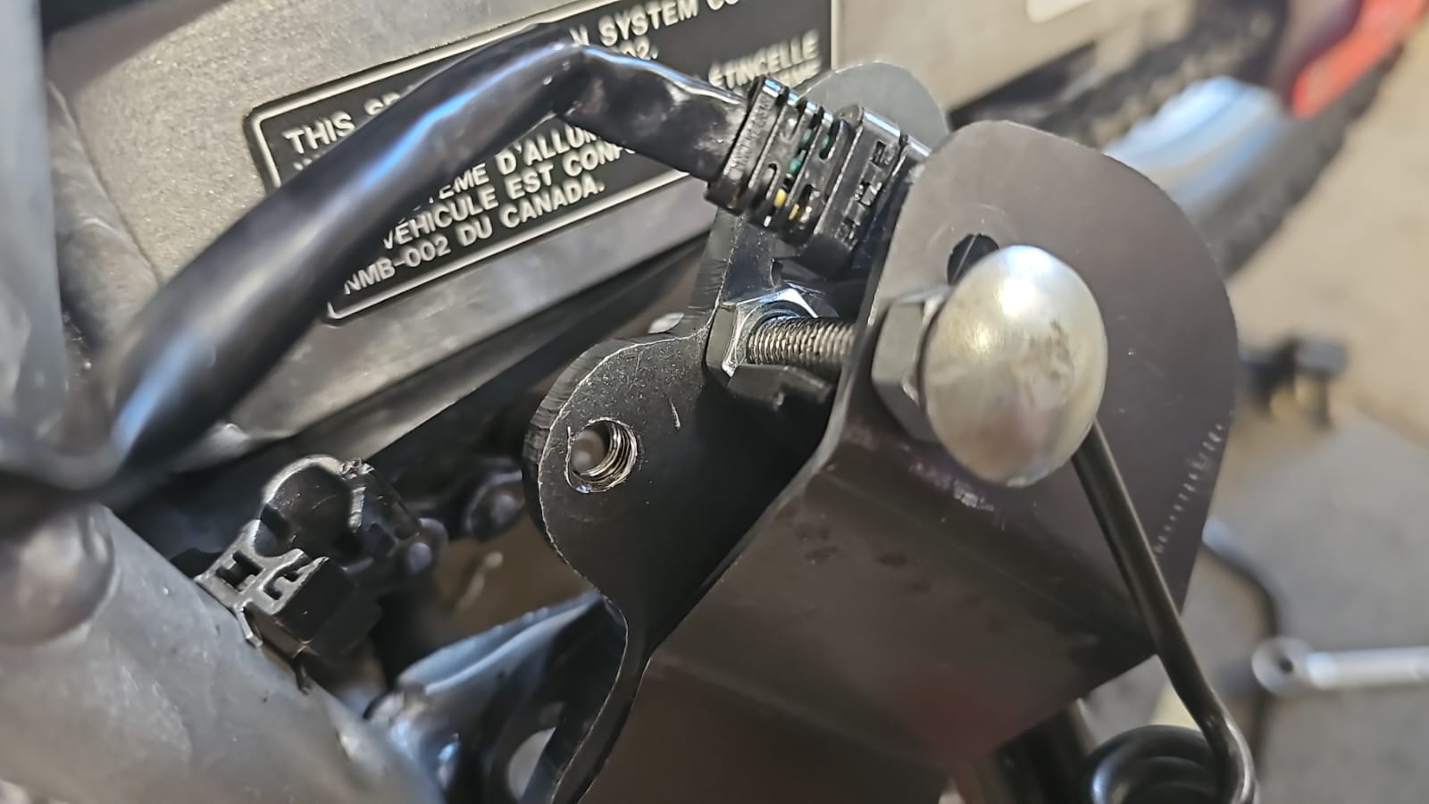 Honda XR650L Side Stand Lowering Link Adaptor - Image 2