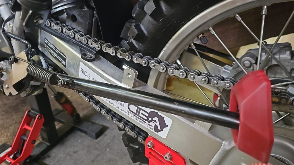 Honda XR650L Side Stand Lowering Link Adaptor - Image 4