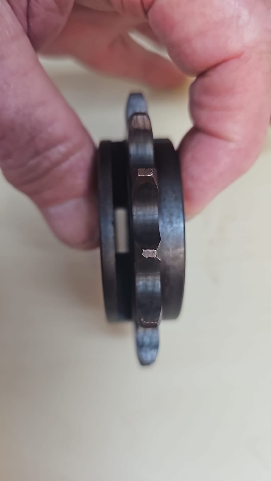 Honda XR650L double extra wide front sprocket - Fatboy 21.3mm wide - Image 2