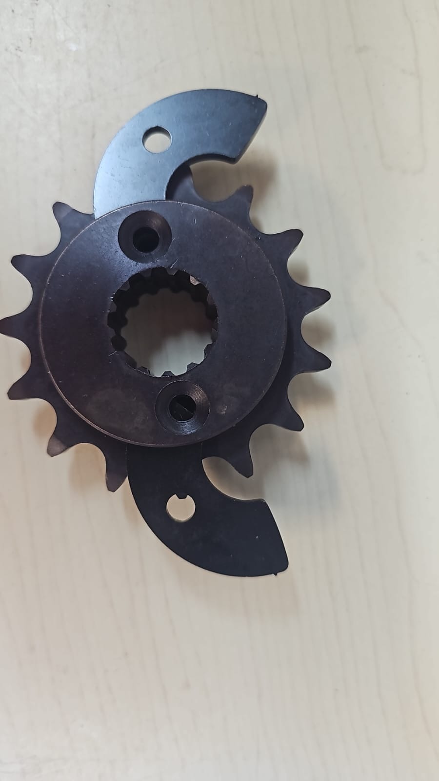 Honda XR650L double extra wide front sprocket - Fatboy 21.3mm wide - Image 3